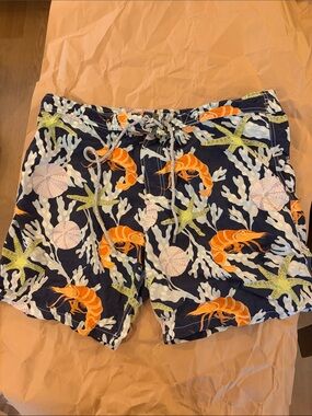 Vilebrequin - vintage swim trunks, size XXL, polyamide/nylon, lining 100% cotton